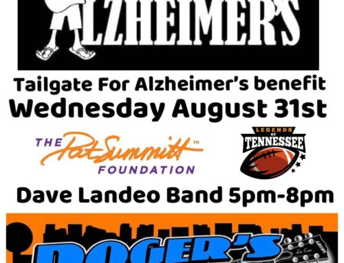 Tailgate For Alzheimer’s benefit – August 31st